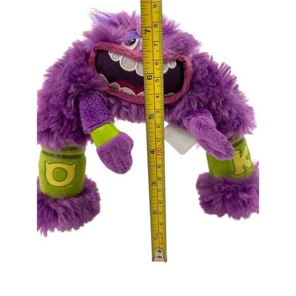 Disney Pixar Plush ART Purple 7" Monsters Inc University Stuffed Animal Toy - Picture 8 of 8